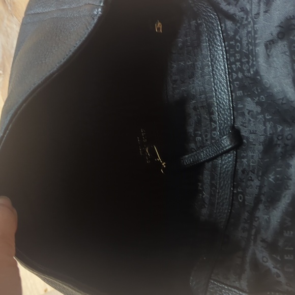 Kate Spade Black Peppled Leather Backpack main image 8